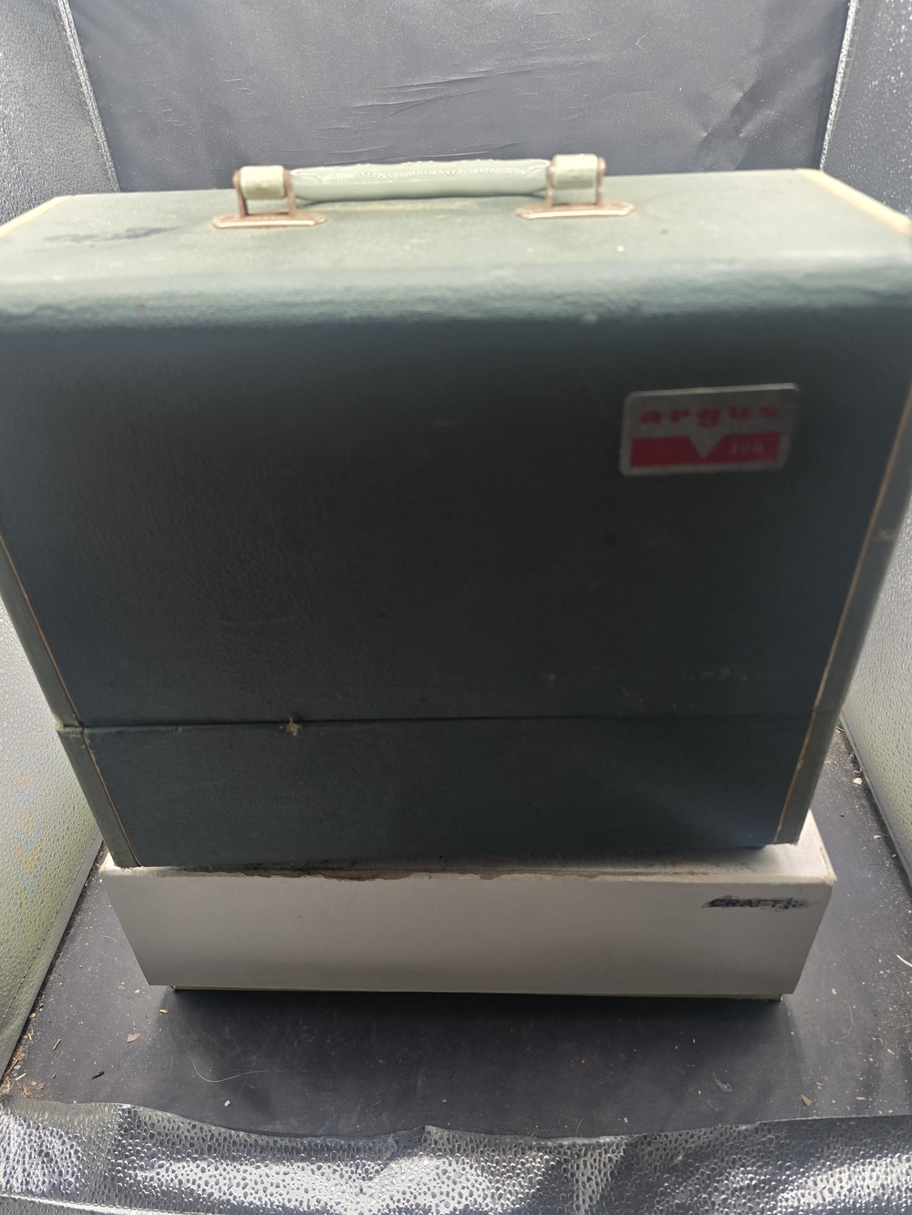 Argus Green Hard-Shell Camera Case with Top Handle